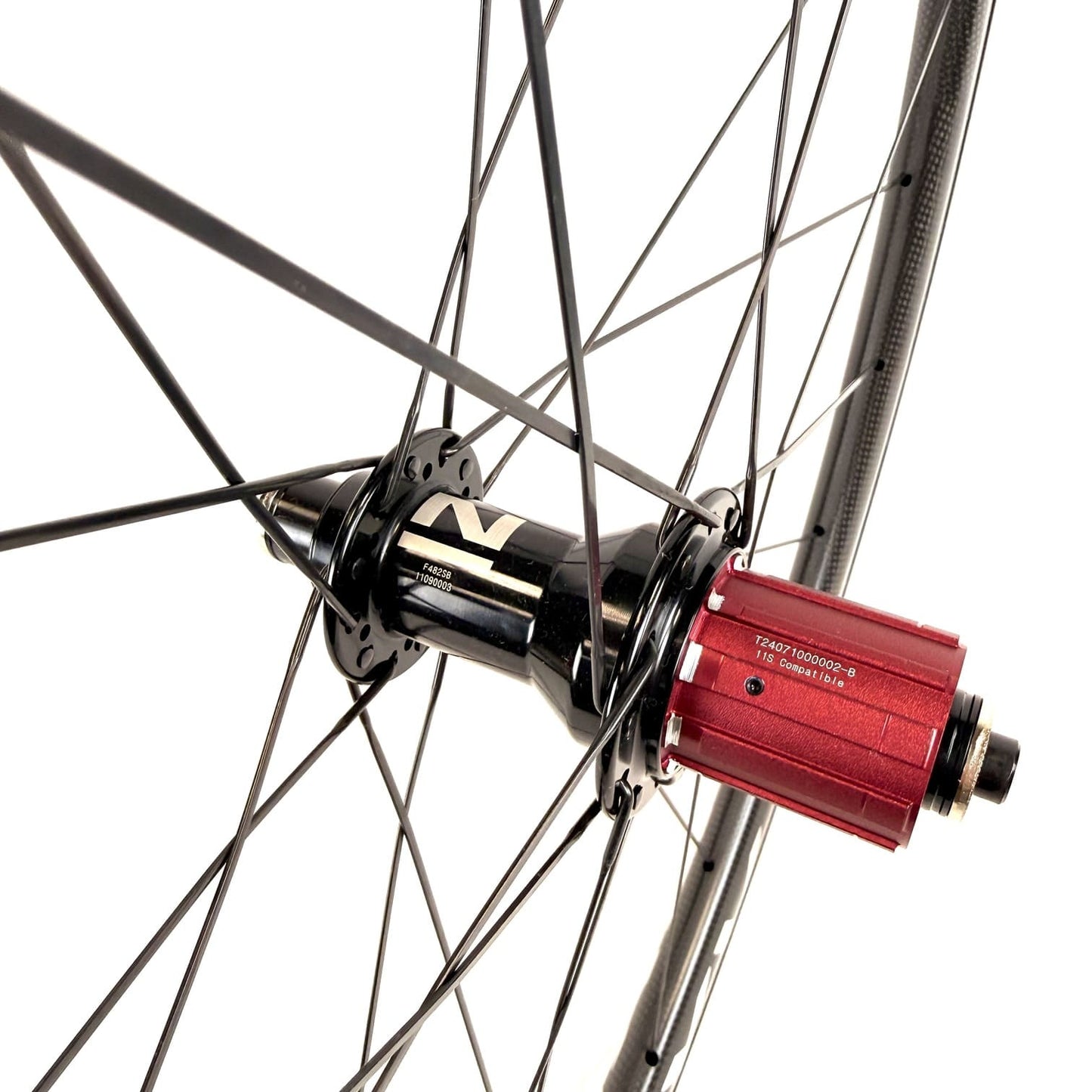 R45 Carbon-Alu + Novatec A291 F482 SL / Wheelset / Front + Rear