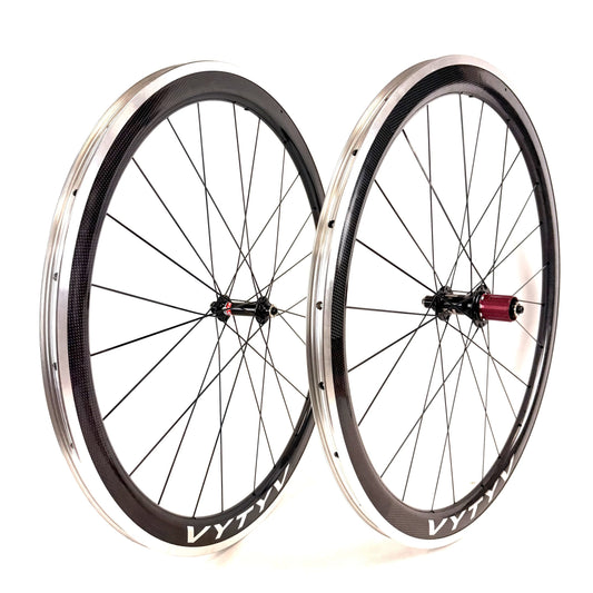 R45 Carbon-Alu + Novatec A291 F482 SL / Wheelset / Front + Rear