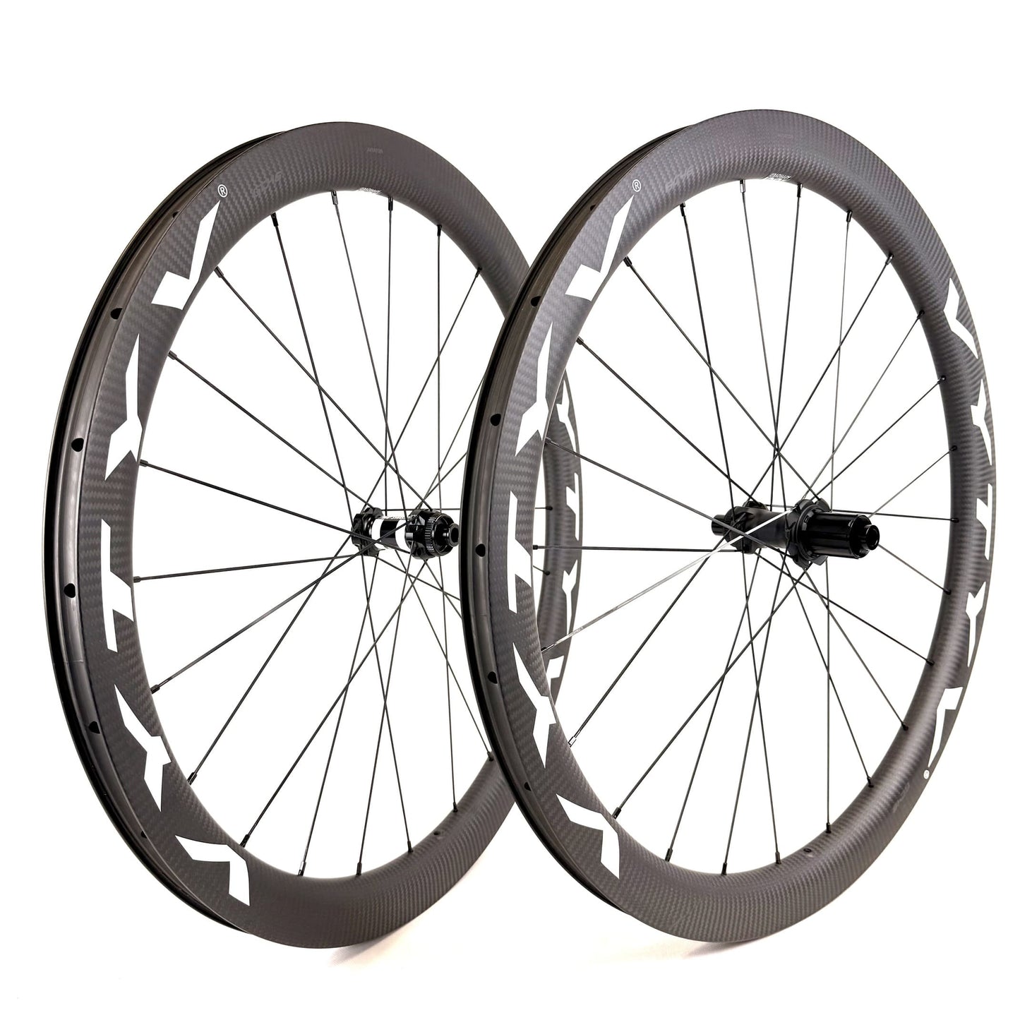 Aviator GC46 Carbon + DT Swiss 350 / Spline CL Straightpull + Sapim CX-RAY / Wheelset / Front + Rear